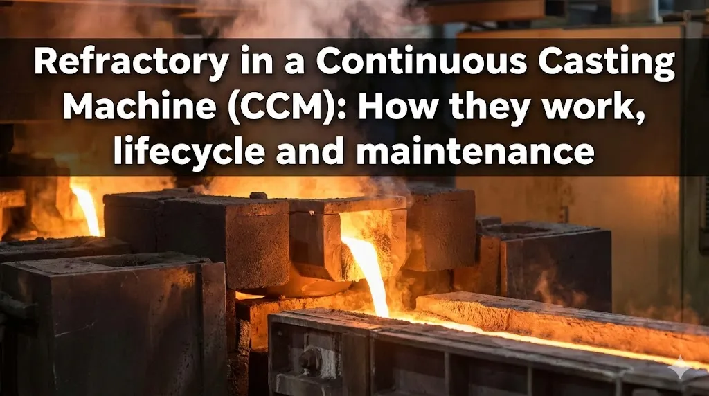 Refractory in a Continuous Casting Machine (CCM): How they work, lifecycle and maintenance